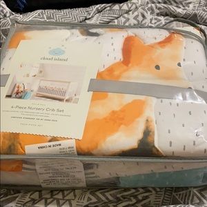 cloud island fox bedding